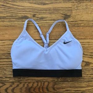 Nike Indy Bra Size Small in Light Thistle Color